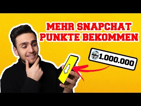 Video: So erhöhen Sie Ihren Snapchat-Score schnell: 7 Schritte (mit Bildern)