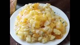 CROCKPOT CHEESY POTATOES CROCKPOT CHEESY POTATOES