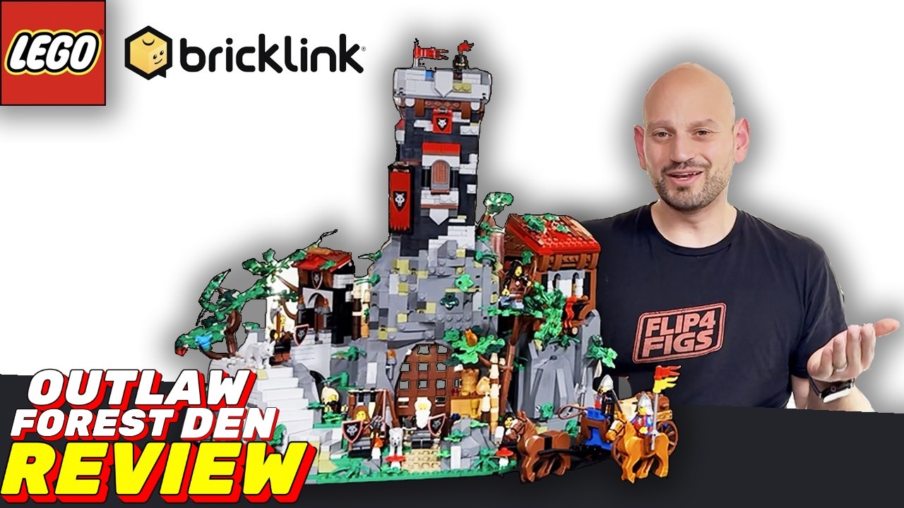 Обзор набора LEGO OUTLAW FOREST DEN! Волчья стая вернулась! Замок из серии 6 программы Bricklink ...