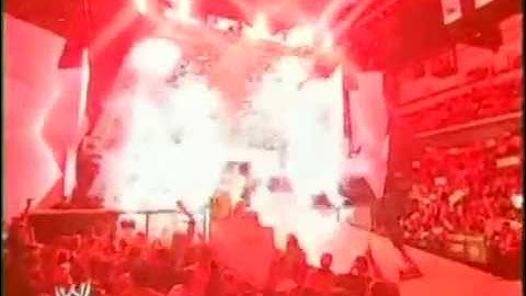 WWE Monday Night Raw Intro 2003 + (Opening With Pyro) (HQ)