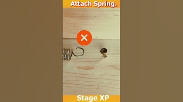 DIY Tips – Easy and Quick Way to Attach a Spring. #short #asmr #tips