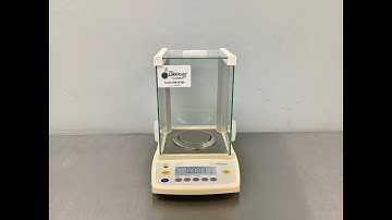 Sartorius Extend ED124S Analytical Lab Balance Video ID 28388