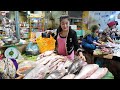 Fish is so fresh in the market, I buy river fish for cooking - Countryside life TV