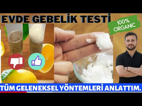 Evde gebelik testi, evde hamilelik testi (%100 DOĞAL YOLLAR)