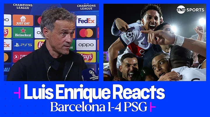 "PLAYING AGAINST BARCA WAS DIFFICULT" 😥 | Luis Enrique | Barcelona 1-4 PSG | UEFA Champions League - DayDayNews