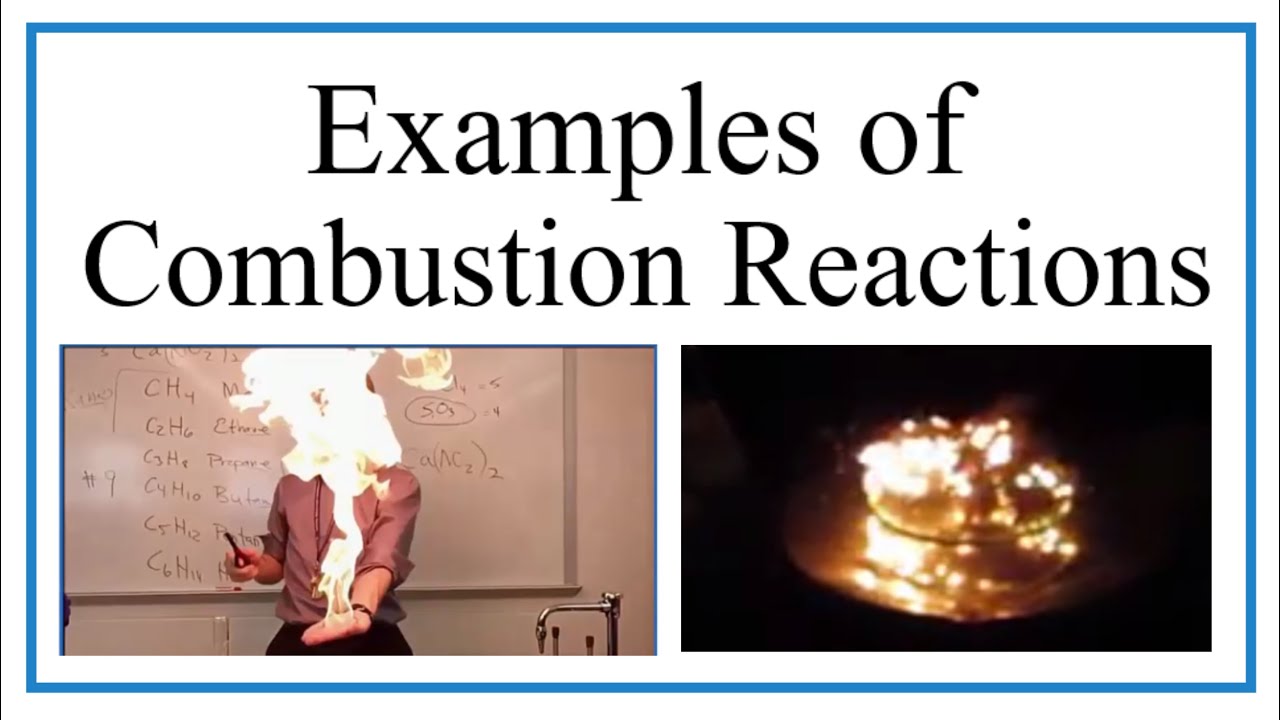 essay on combustion reaction