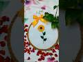 Embroidery sun flower 🌻#aari work#hand embroidery#MV crafts Studio #shorts #trending# viral
