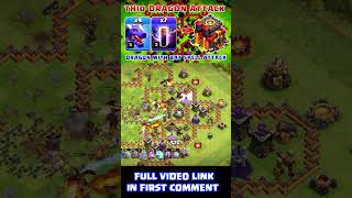 TH10 Dragon Bat Attack #coc #clashofclans #gaming #kingofcoc #th10 #th10attackstrategy #viral