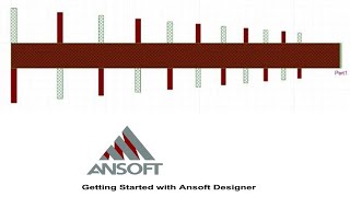 How to design a 10-20 GHz Logarithmic Antenna in Ansoft Dessigner. screenshot 1