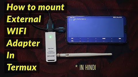 How to Install Wifi Adapter in Termux #viral #viralvideo #termux #kali #linuxtool