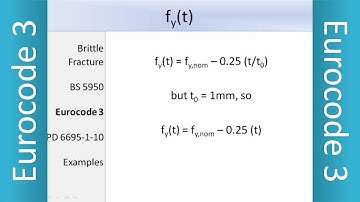 Brittle Fracture | Eurocode 3 | EC3 | EN1993 | Design of Steel Structures | PD 6695 | BS 5950