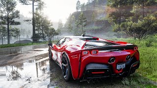 Forza Horizon 5 | 1500HP Ferrari SF90 Stradale | Logitech G29 Steering Wheel | 4kUHD60FPS screenshot 1