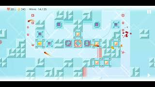 Mini TD 2. Level 105. Walkthrough.