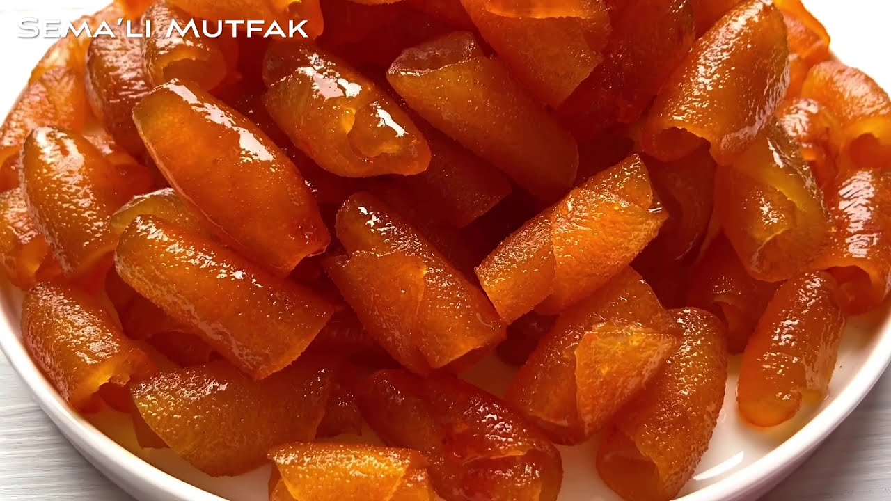 Turunç Reçeli (Püf Noktaları ile) İsterseniz Portakal Kabugu iLe -Bitter Orange Jam