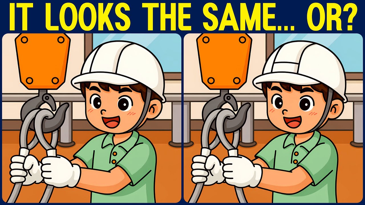 [Spot the Difference Brain Training] Can you spot what so many people are missing?