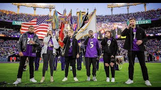 The Trills - National Anthem (Baltimore Ravens 12/19/2021)