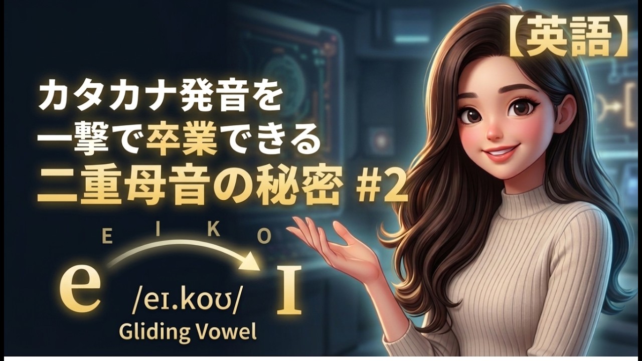 English] The secret to mastering diphthong pronunciation in one go