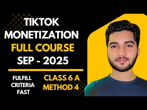 Tiktok Monetization Latest Complete Course 2026 || Fulfill Monetization Criteria Faster Method 4