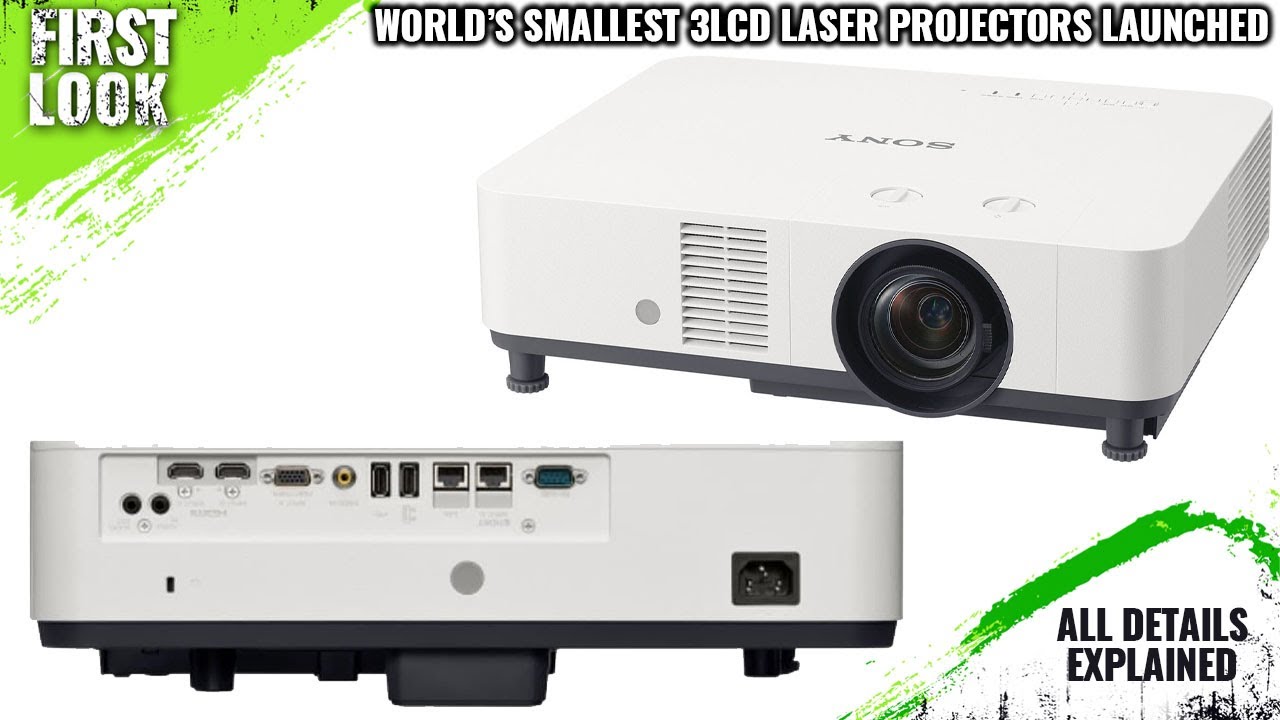 Sony VPL-PHZ61 and VPL-PHZ51 World's Smallest 3LCD Laser Projectors Launched - All Spec, Features