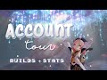 ACCOUNT TOUR : Characters, Builds, Artifacts + More!