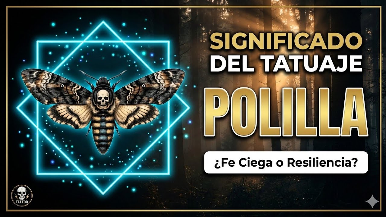 ¿Qué significa el TATUAJE de POLILLA? 🦋 (No es lo que piensas)