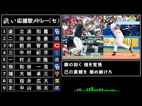 渋い 応援歌で1 9 セ リーグ編 