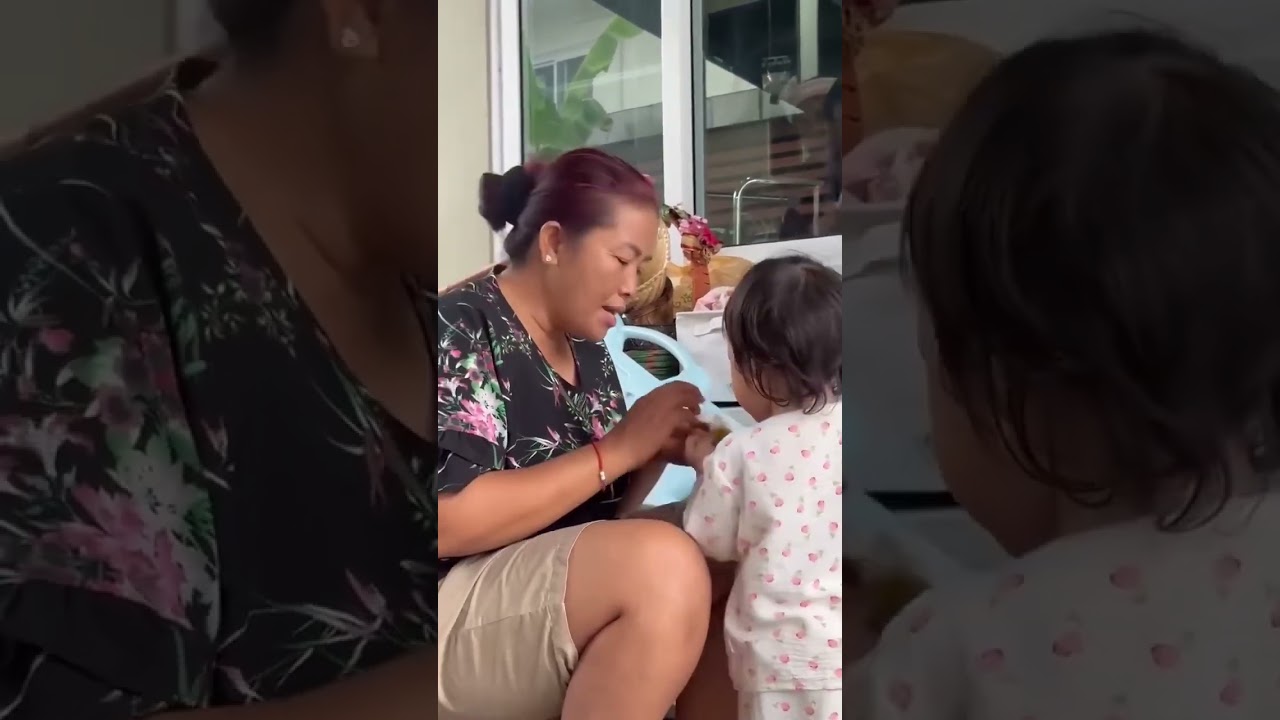 เกิดอะไรขึ้น ฟังยายแต๋นเล่า น้องเพชรน้องพลอยมาอยู่ด้วยอย่างไร 😭