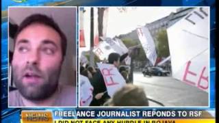RonahiTV Interview With Freelance Reporter David Meseguer