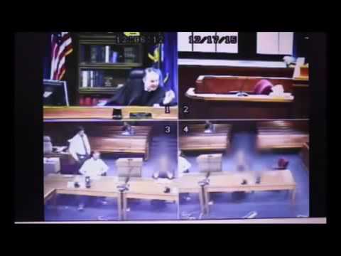 “Tase His Ass Right Now!”: Angry Judge Takes Off His Robe To Help Subdue Man In Court