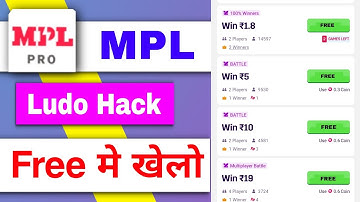 mpl game hack trick 2022 | Free Me ludo Khelo | Har Bar winning trick | MPL mod apk