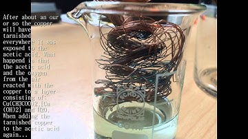 Preparation of Copper(II) acetate [HD]