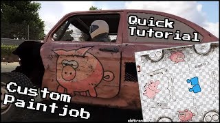 Wreckfest Custom Paint Skin Tutorial