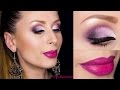 Purple make up|Sisters of Pearl| Neve Cosmetics|Olga Makeupart