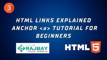 HTML Tutorial: How to add links to your website | Anchor Tag Tutorial for Beginners