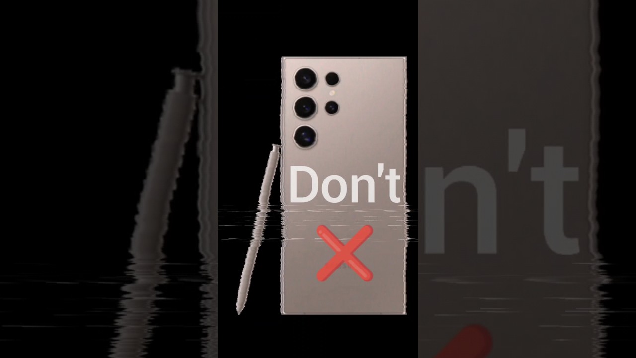 Don't Buy Samsung Galaxy S24 Ultra : 1 Big Problems ❌