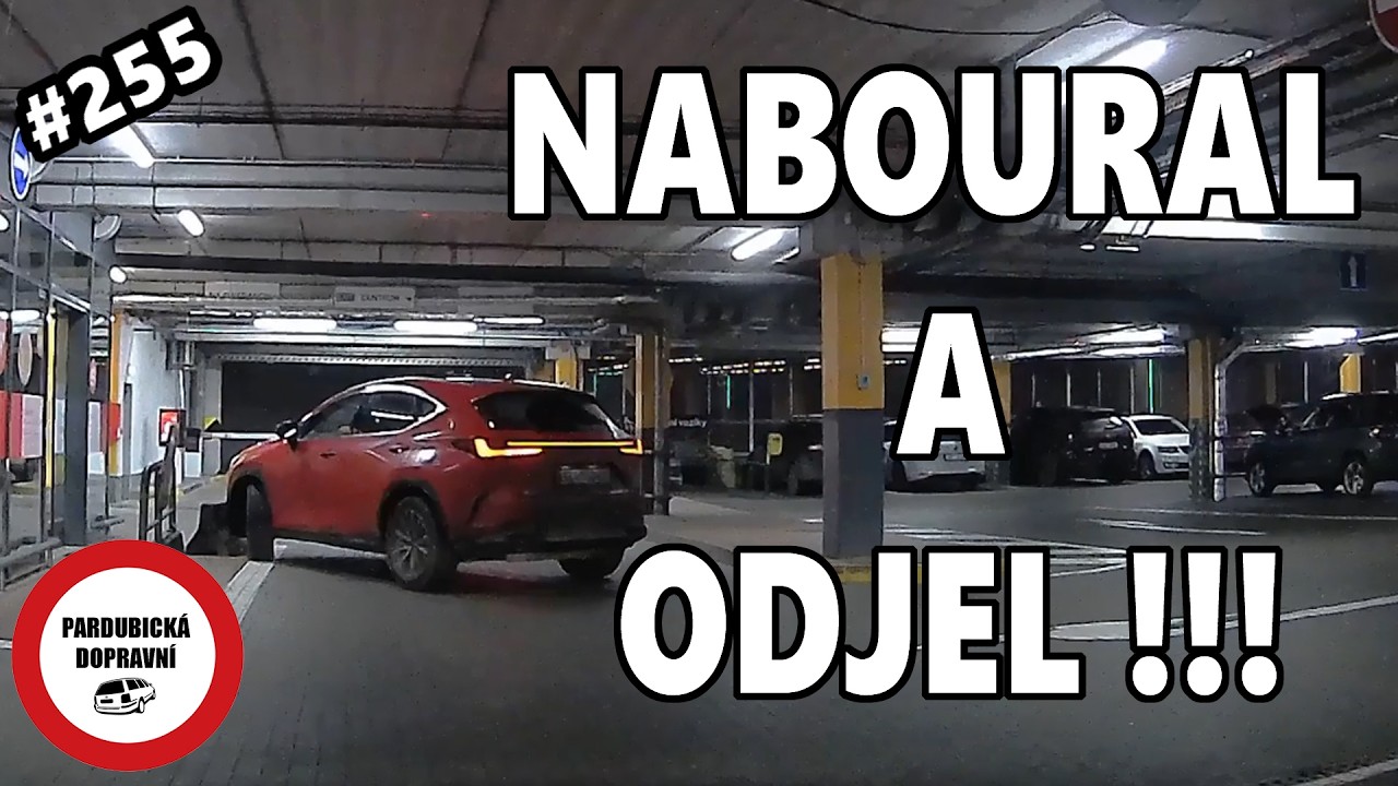 Bouchlo mu kolo na dálnici, naboural v obchoďáku, absolutně neschopný řidič - Dashcam kompilace #255