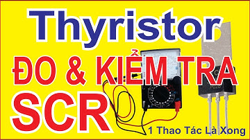 Hướng dẫn đo & Xác định Thyristor (SCR) có còn sống hay đã chết = Đồng hồ kim #shorts