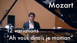 Mozart 12 Variations Ah, Vous Dirai-Je, Maman - Alex Shtyrbu