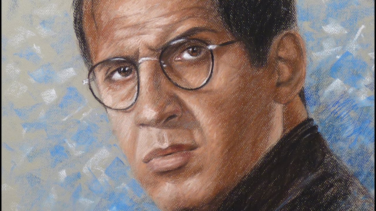 Drawing Adriano Celentano - YouTube