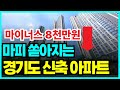 충격의 경기도 신축아파트 TOP10, 분양가보다 싼가격에 던지는 집주인들