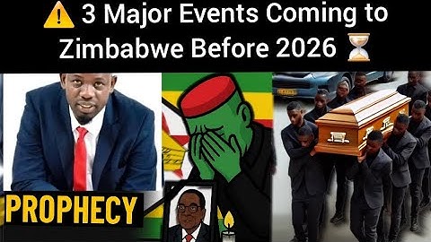 😱Vision Lost: 💔Big Politician’s Death Will Shake Zim .. Prophecy By Prophet Mukanhairi