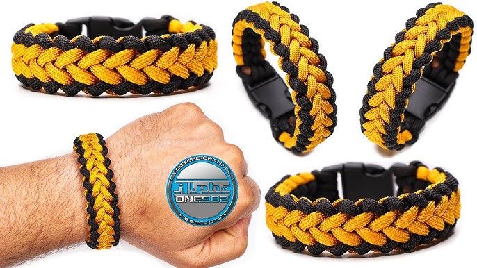 Learn How to Make a Thin Beautiful Elegant Paracord Bracelet Chain