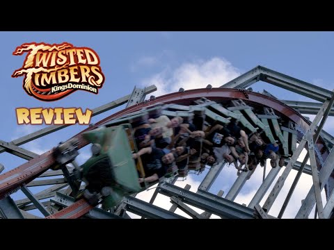 Vídeo: Intimidator 305 Roller Coaster no Kings Dominion: Revisão