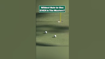 Wildest Hole-In-One EVER in The Masters?! ⛳️