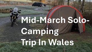 Motorcycle Camping on Wales | March 2024