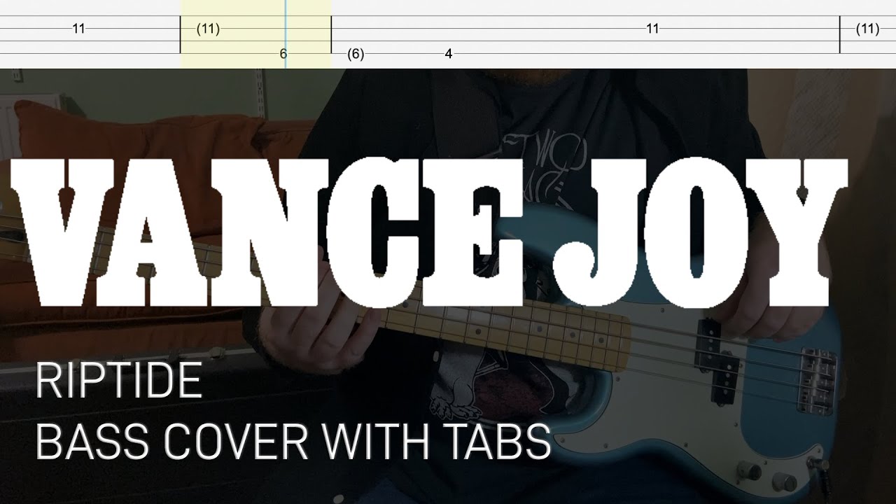 Vance Joy - Riptide (Bass Cover with Tabs) - YouTube