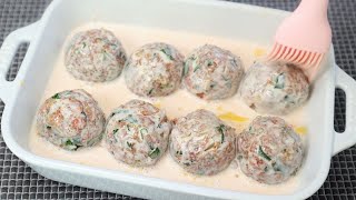 An easy and delicious meatball recipe that you'll want to make at least 3 times a week