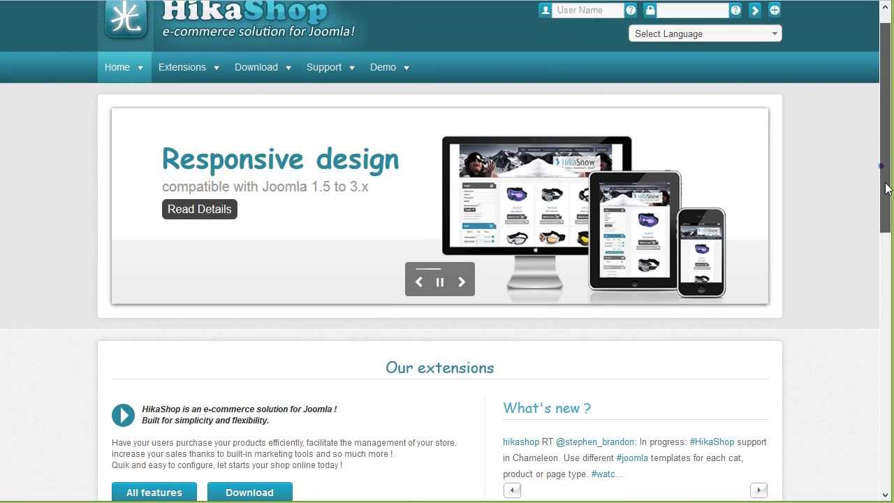 Install HikaShop on your Joomla website 