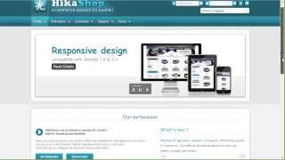 Install HikaShop on your Joomla website
