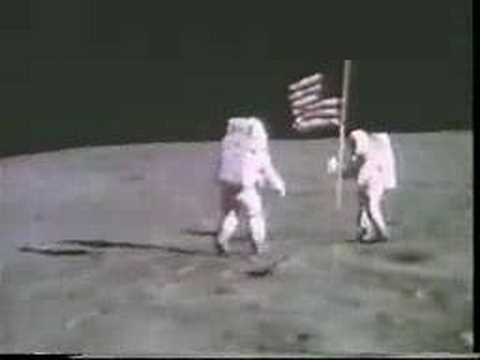 John Young and Charlie Duke on the moon